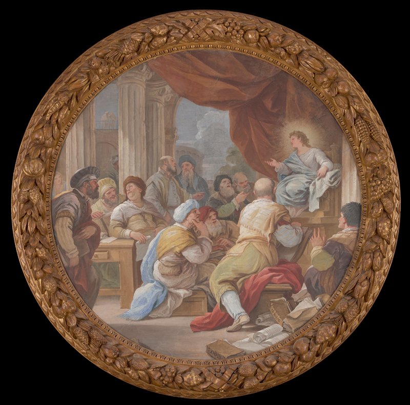 Christ  Among the Doctors, Luca Giordano, c. 1685