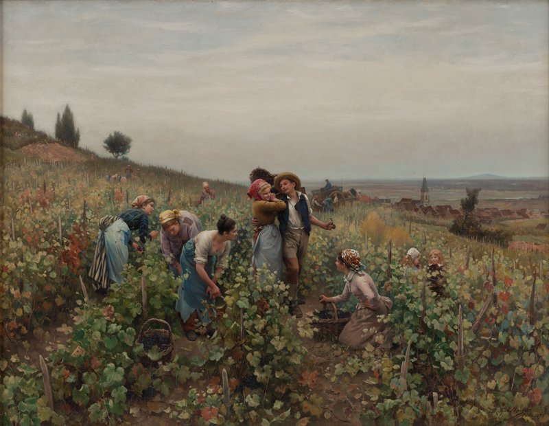 La Vendange, Daniel Ridgway Knight, 1879