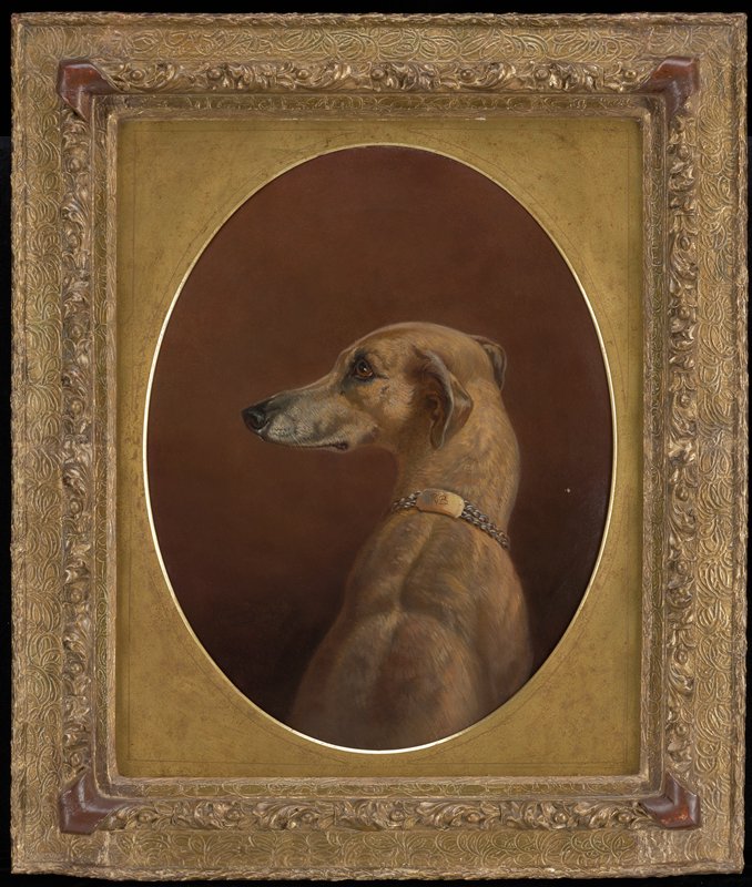 Portrait of a Greyhound Dog, Rosa Bonheur, c. 1865–68
