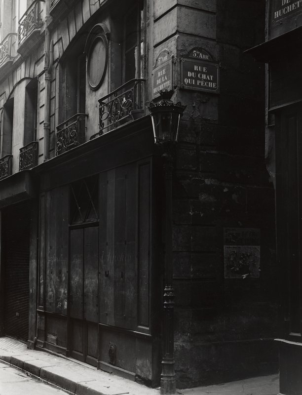 Rue du Chat Qui Peche, Todd Webb, 1949 (printed 1980)