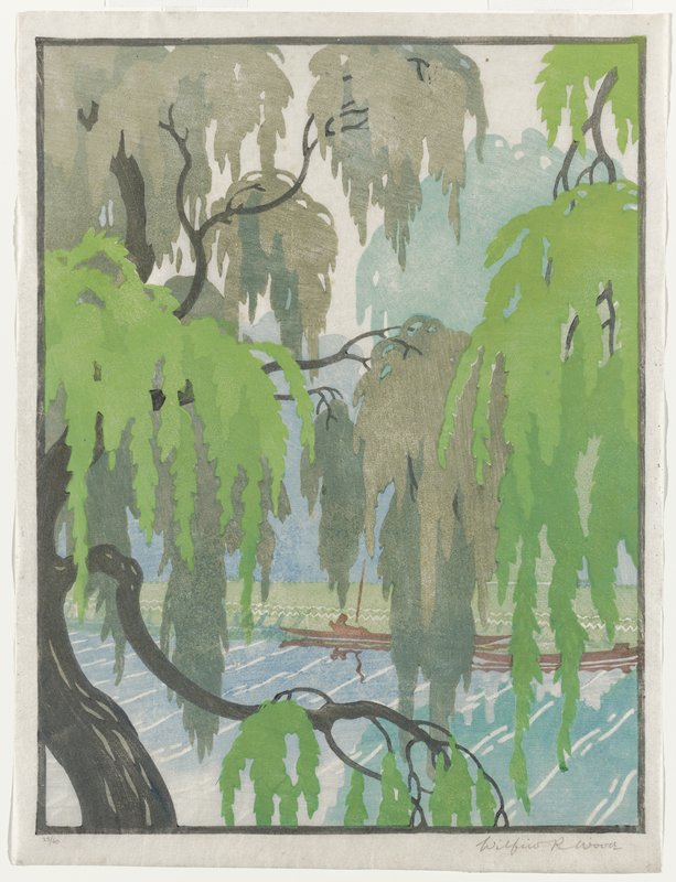 Willow, Cambridge, Wilfred Rene Wood, 1930s