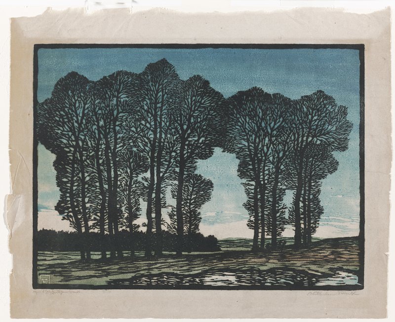 Tall Trees, Wilhelm Heinrich Funk, c. 1920s