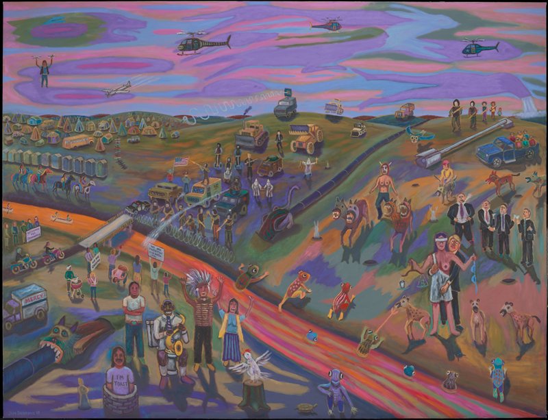 Standing Rock 2016, Jim Denomie, 2018