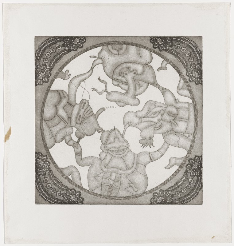 Circle Plate, Barbara Rossi, 1968