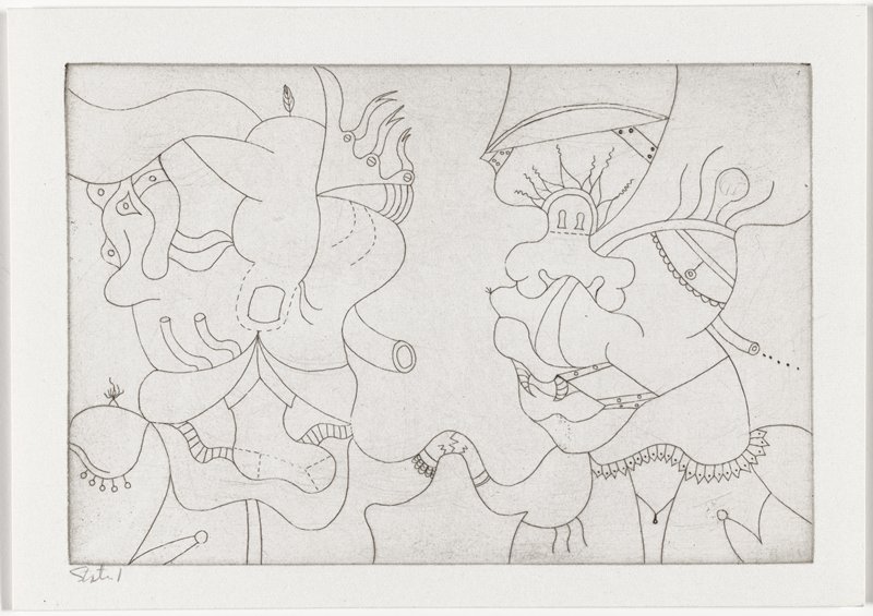 Couple, Barbara Rossi, 1968