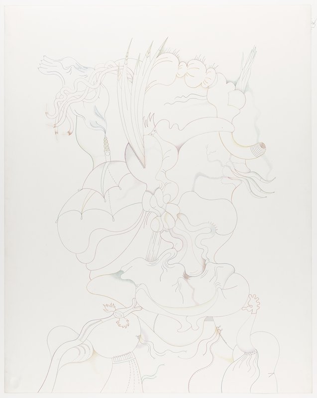 Merry Model with Halo of Grass, Barbara Rossi, 20th century