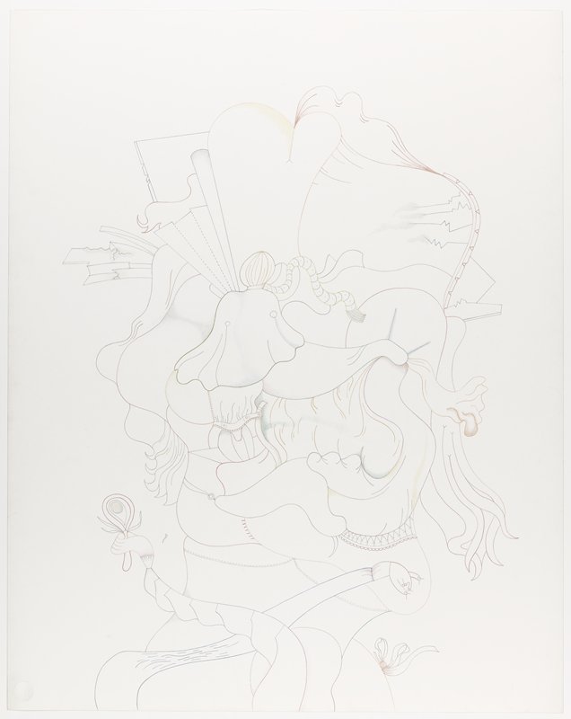 Merry Model with Halo of Grass, Barbara Rossi, 1969