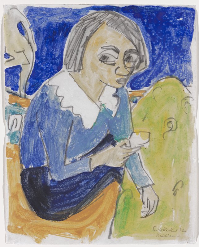 Mädchen-Siddi, Erich Heckel, 1912