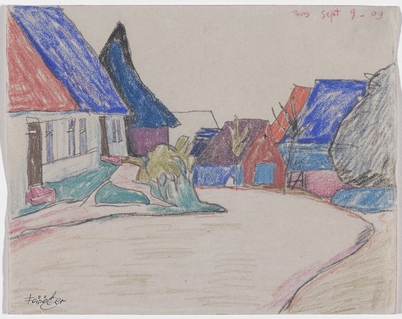 Neppermin (Swinemünde), Lyonel Feininger, 1909