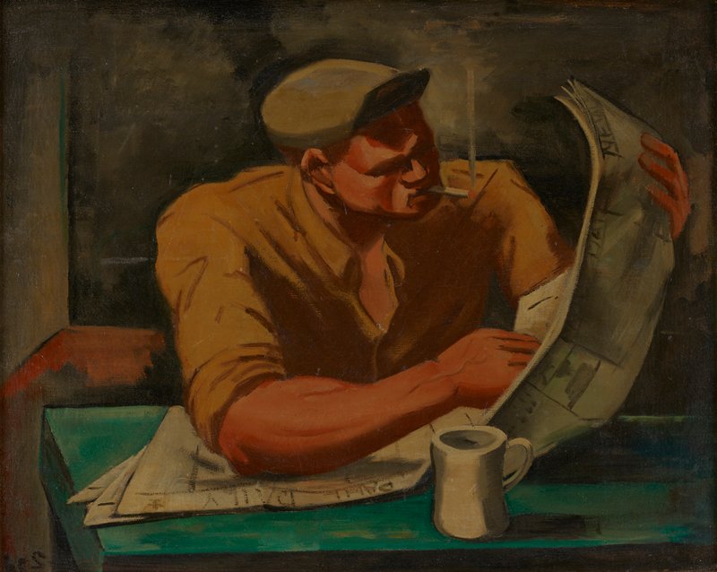 Portrait of a man, Mac LeSueur, c. 1936