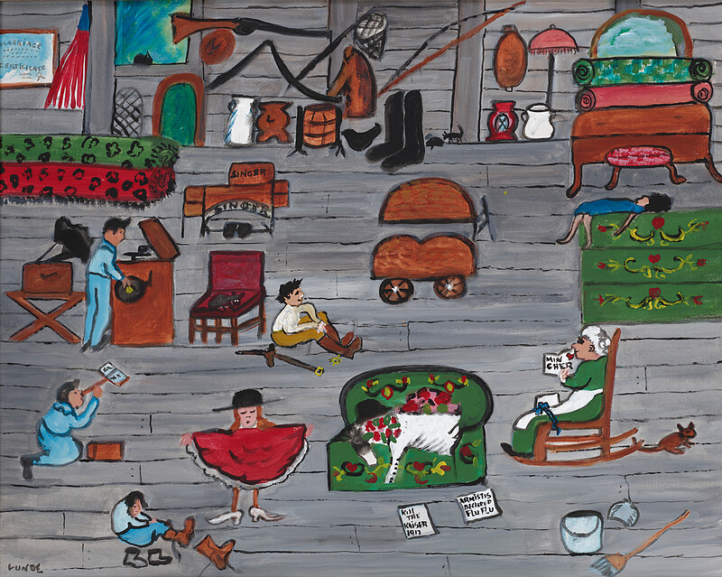 Grandma's Attic, Emily Lunde, c. 1980