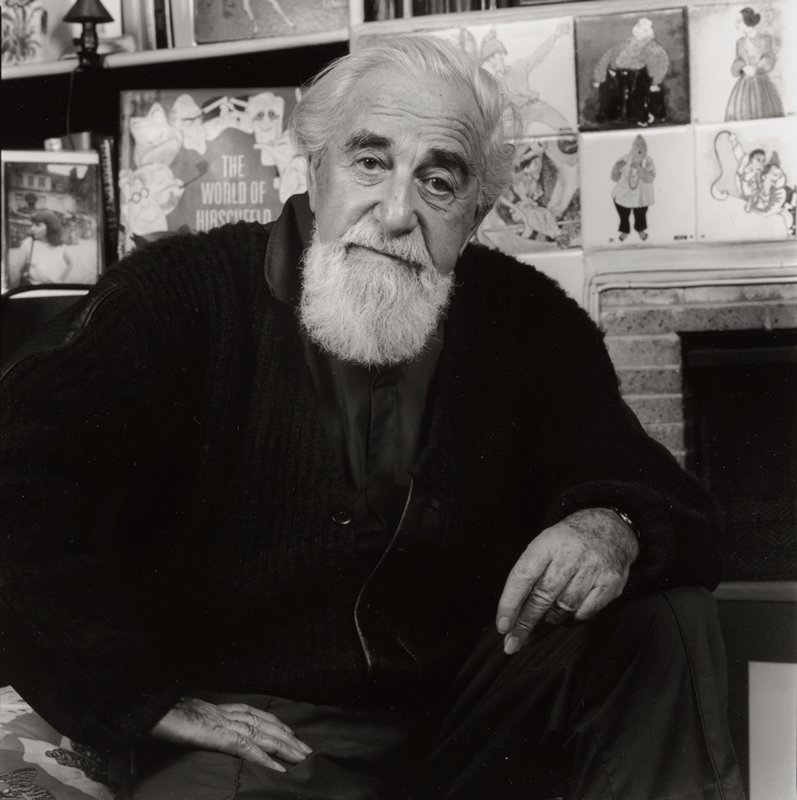 Al Hirschfeld, Nancy Lee Katz, 1986