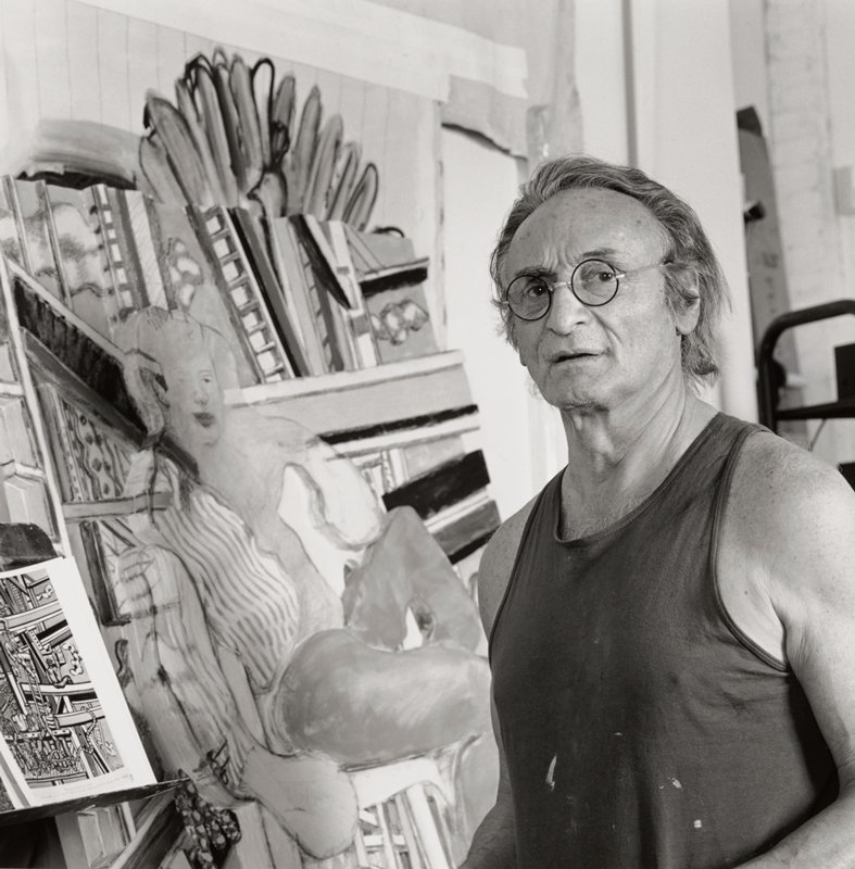 Larry Rivers, Nancy Lee Katz, 1996