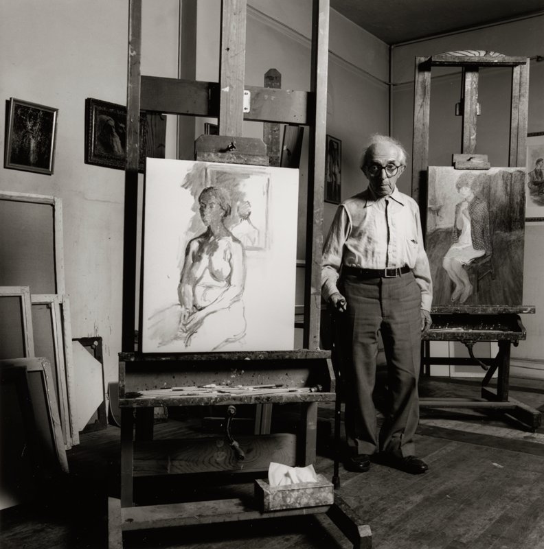 Raphael Soyer, Nancy Lee Katz, 1986