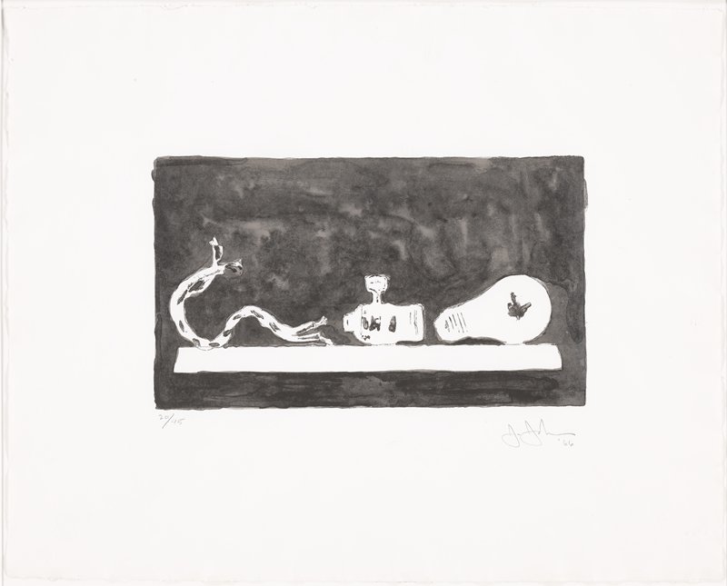 Light Bulb, Jasper Johns, 1966