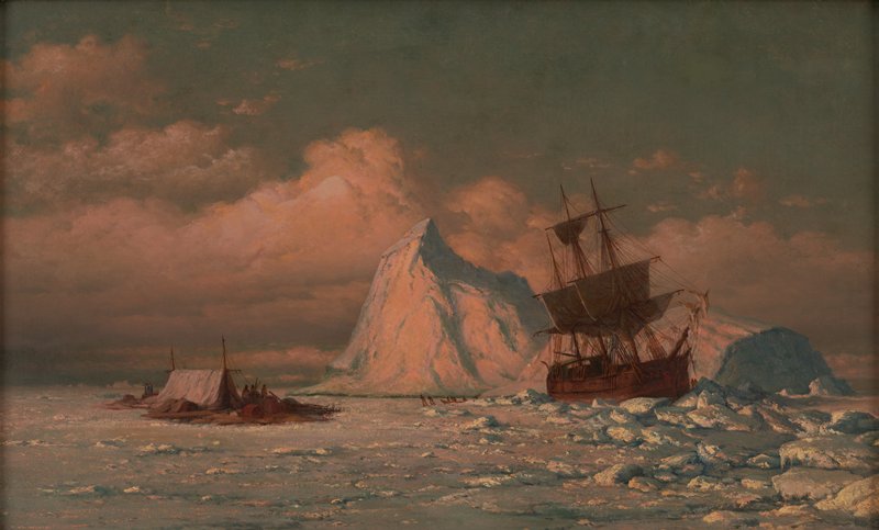 Locked in the Ice--Waiting it Out, William Bradford, c. 1873