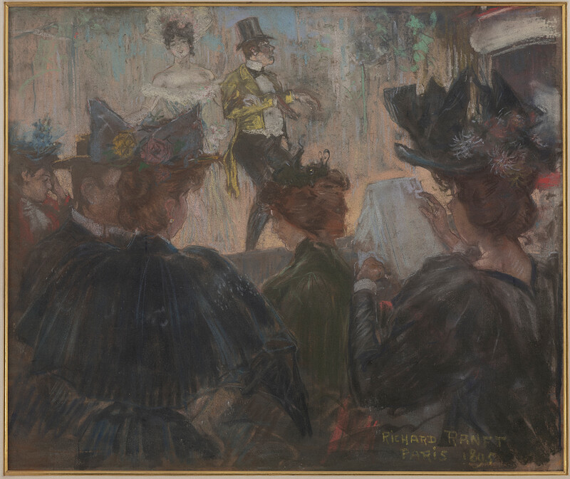 At the Café Concert, Richard Ranft, 1895