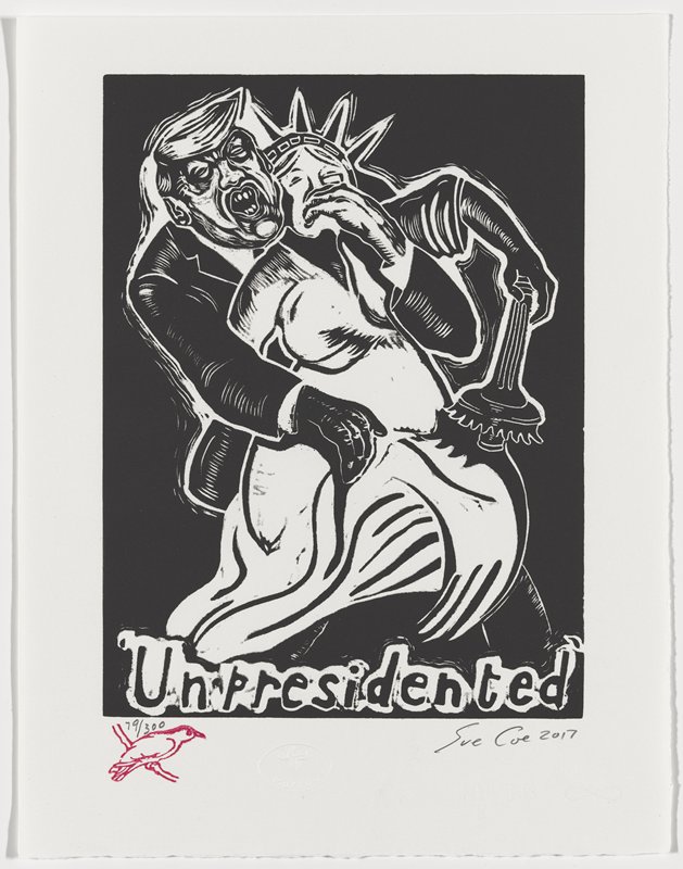 Unpresidented, Sue Coe, 2017