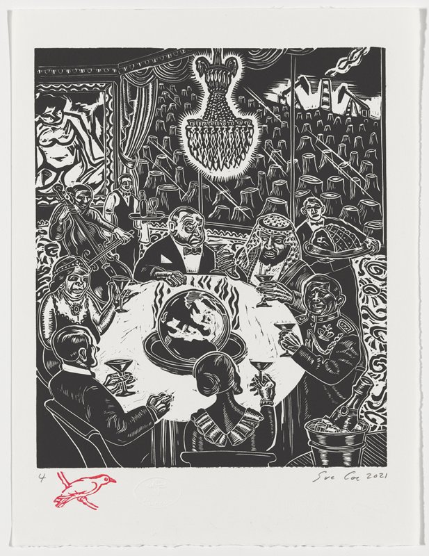 The Toast, Sue Coe, 2021