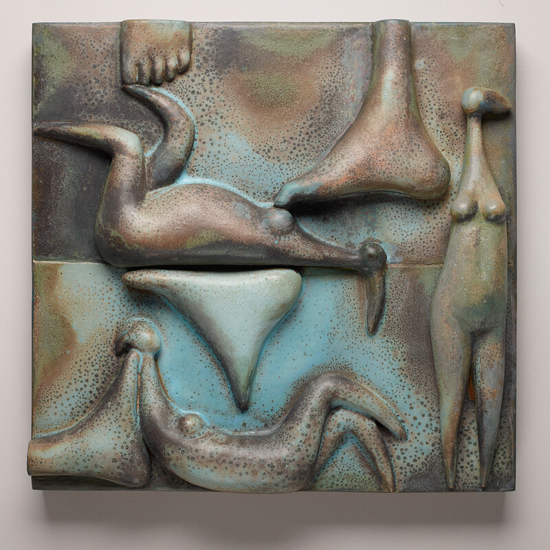 Wall relief, Ruth Duckworth, 2000