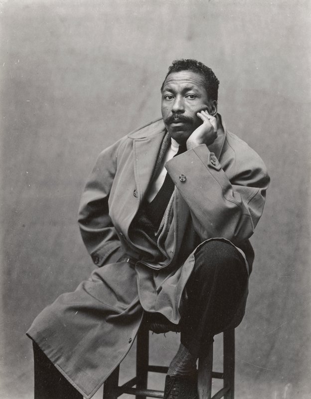 Gordon Parks in Webb's Studio, Paris, Todd Webb, 1951