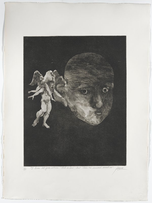 #9 Bear not false witness - that is low - But hear 'tis rumored so and so, Peter Paone, 1963