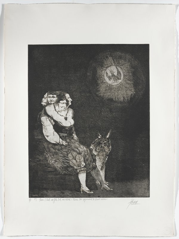 #1 Thou shalt no God but me adore: 'twere too expensive to have more., Peter Paone, 1963