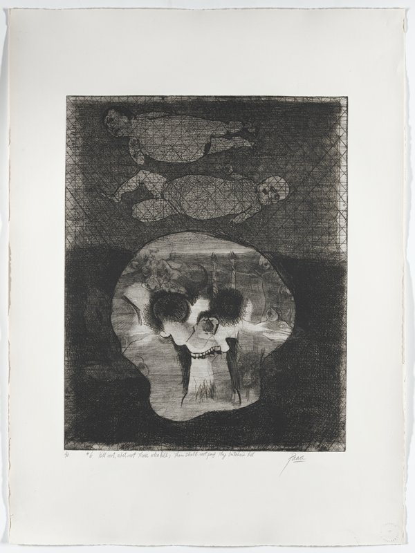 #6 Kill not, abet not those who kill; thou shalt not pay thy butcher's bill, Peter Paone, 1963