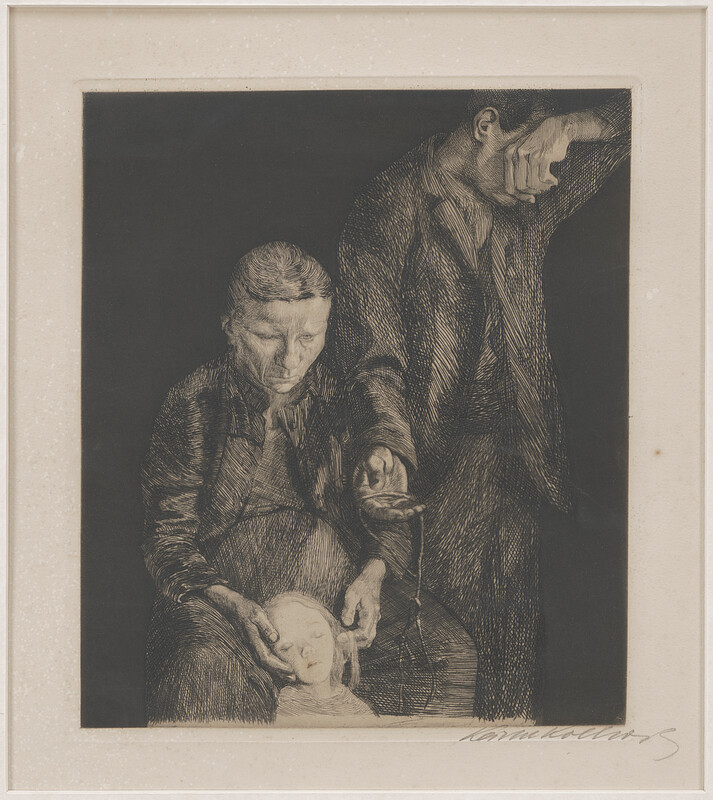 Downtrodden, Käthe Kollwitz, 1900