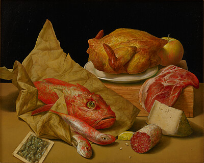 The Sense of Taste (no. 4 of The Five Senses), Michael Triegel, 2003