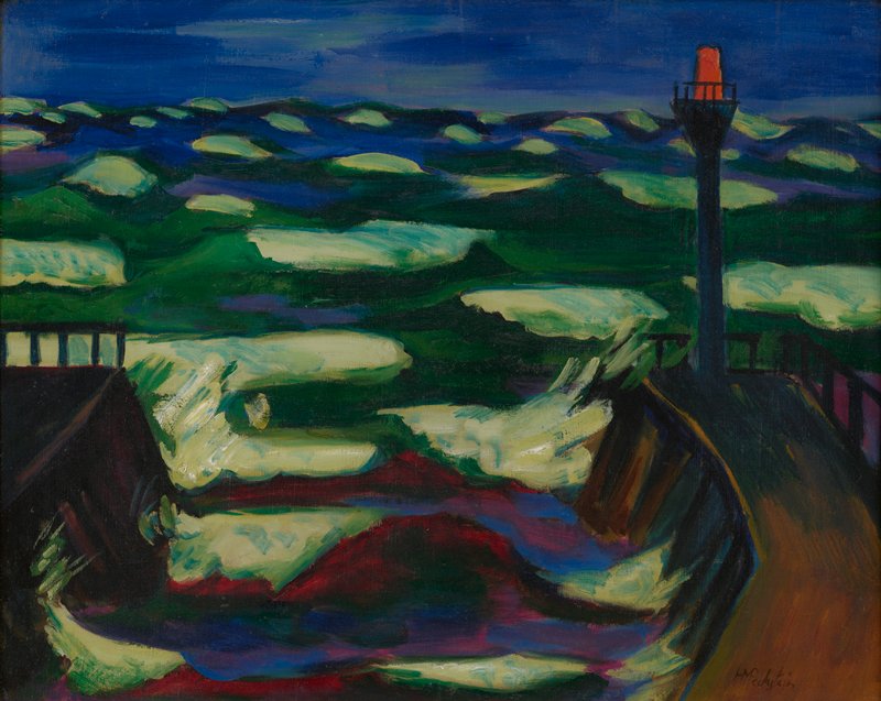 Stormy Sea, Max Pechstein, 1921