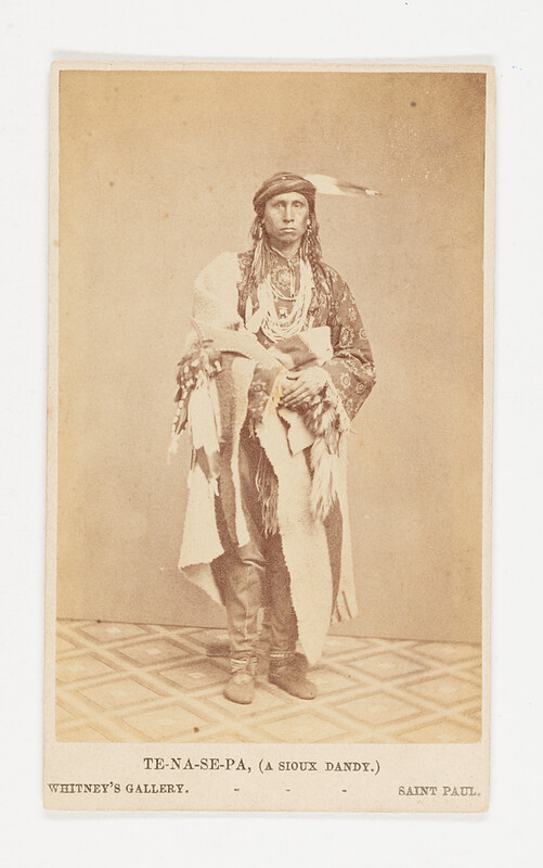 Te-Na-Se-Pa, (A Sioux Dandy.), Joel E. Whitney, 19th century