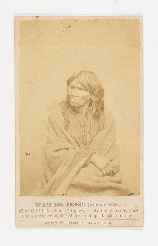 Wah Bo Jeeg, (White Fisher.), Joel E. Whitney, 19th century