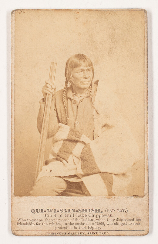 Qui-Wi-Sain-Sish, (Bad Boy.), Joel E. Whitney, 19th century