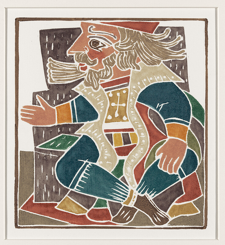Videgrain, for Francois Rabelais, Pantagruel, André Derain, 1943