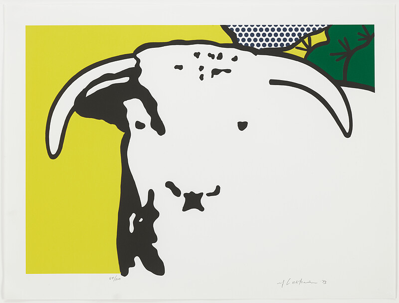 Bull Head I by Roy Lichtenstein