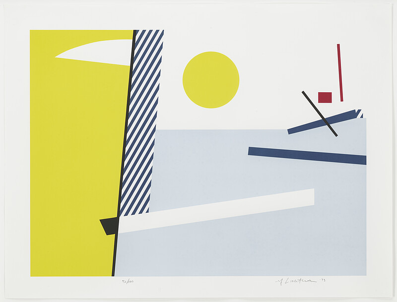 Bull Head III by Roy Lichtenstein