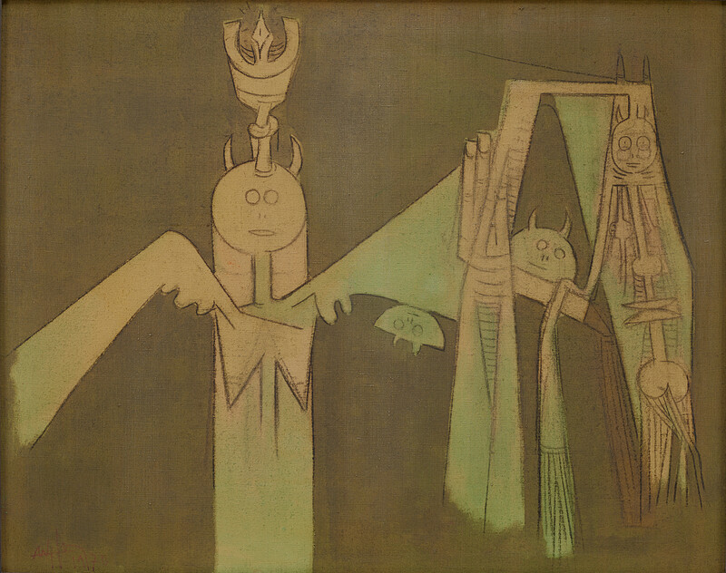 Yo soy la luz, Wifredo Lam, 1970