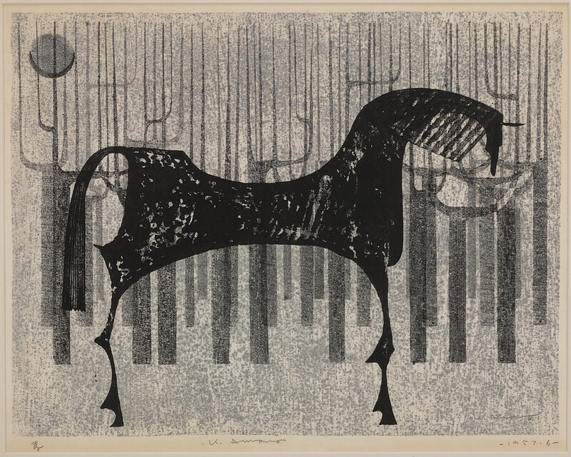 Horse, Amano Kunihiro, 1957