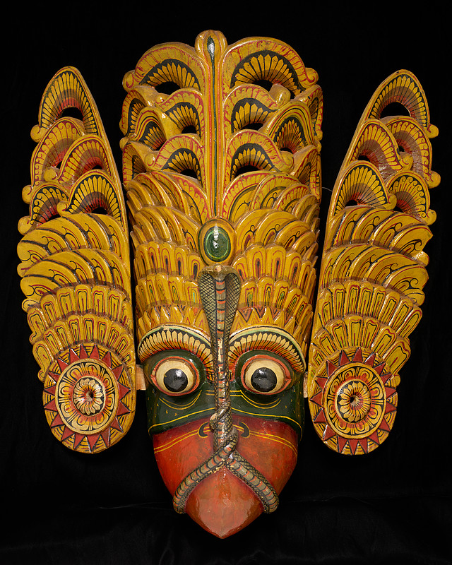 Raksha (demon) mask, late 19th–early 20th century