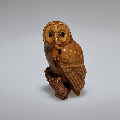 Prey (Owl), Kobayashi Senpo, 1970s–80s