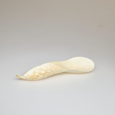 Tea scoop, Okuda Kōdō, 1970s–80s