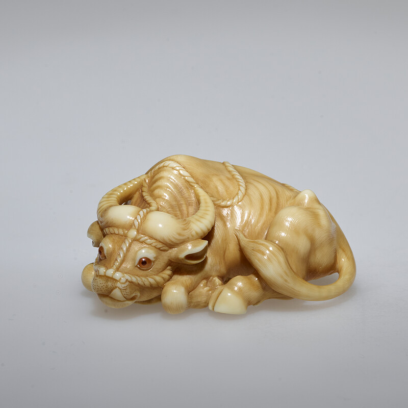 Recumbent Ox, Tachihara Kangyoku, 1971