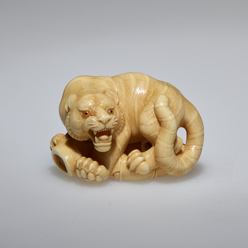 Tiger in Bamboo, Tachihara Kangyoku, 1975