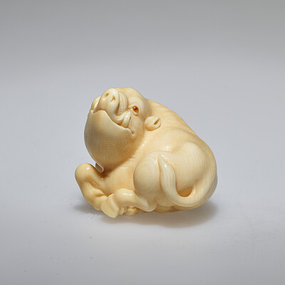 12 Signs of the Zodiac: Boar, Tachihara Kangyoku, 1980