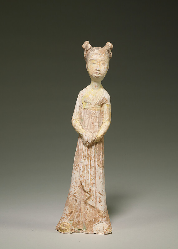 Female tomb figure, 7th-10th century