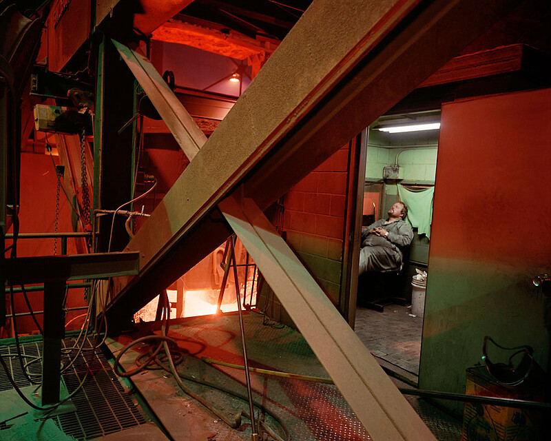 North Star Steel Company, St. Paul, Minnesota, Paul Shambroom, 1988