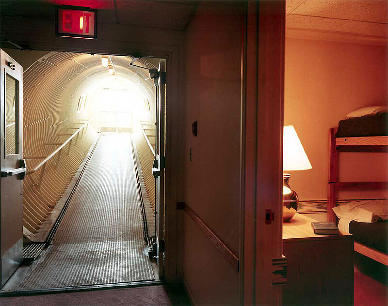 Combat Alert Facility for bomber crews, Ellsworth Air Force Base, South Dakota, Paul Shambroom, 1992