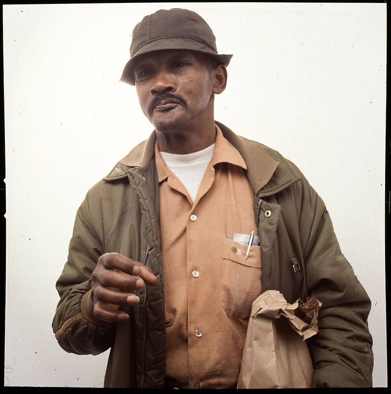 Jake Hampton, age: 48, occupation: Laborer, Paul Shambroom, 1979 (printed 2024)