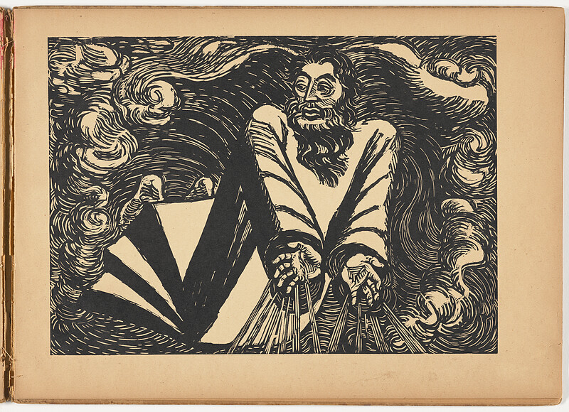 The First Day (Der erste Tag), Ernst Barlach, 1922